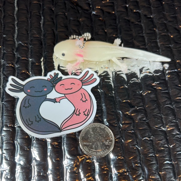 UNITY Axolotl Crazy Trending WaterProof Single Decor Accent Sticker - Picture 3 of 5